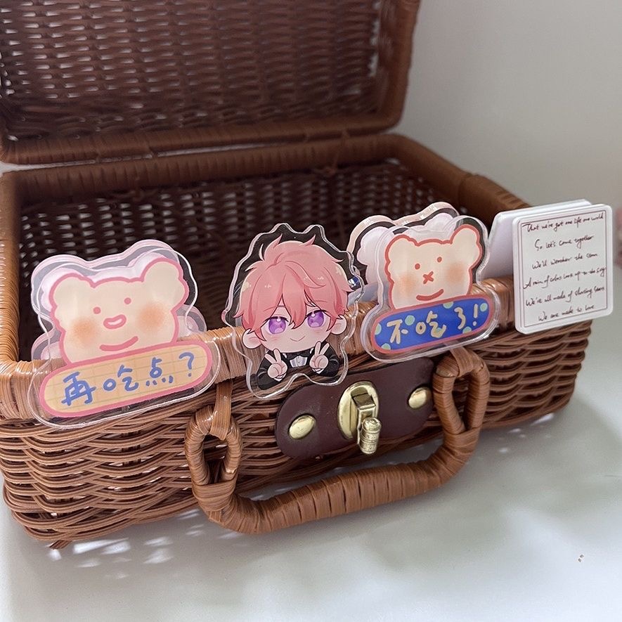 Anime Merchandise Logo - Personalized Acrylic PP Clip Custom Image
