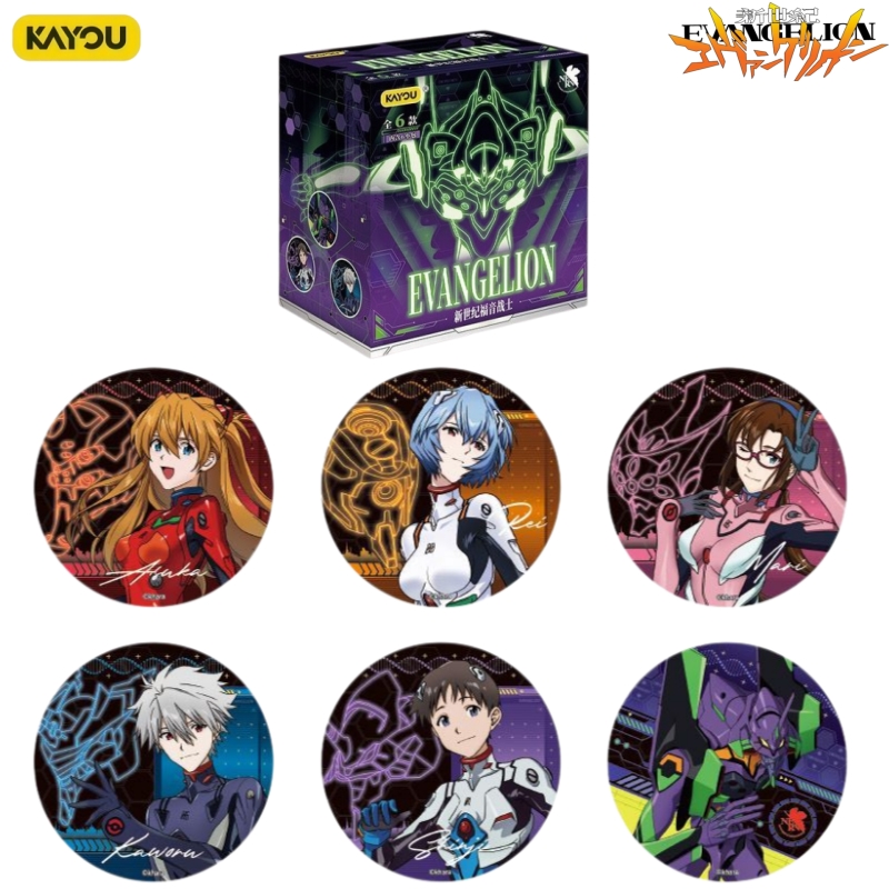 Anime Merchandise Bd - KAYOU Neon Genesis Evangelion Badge Series