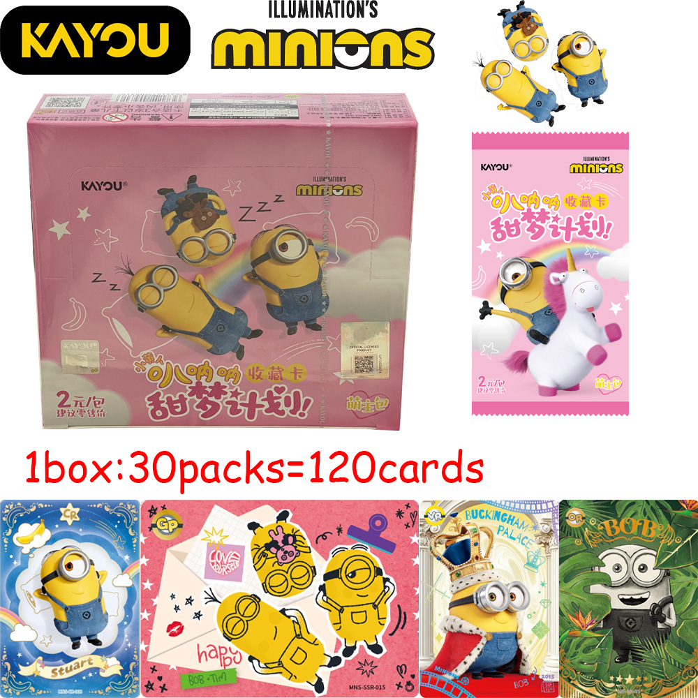 Official Merchandise Anime - New KAYOU Minions Collectible Trading Cards
