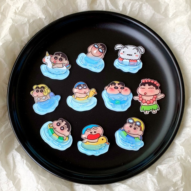 Anime Merchandise Mugs - Crayon Shin-chan Shiro Cartoon Cute Acrylic