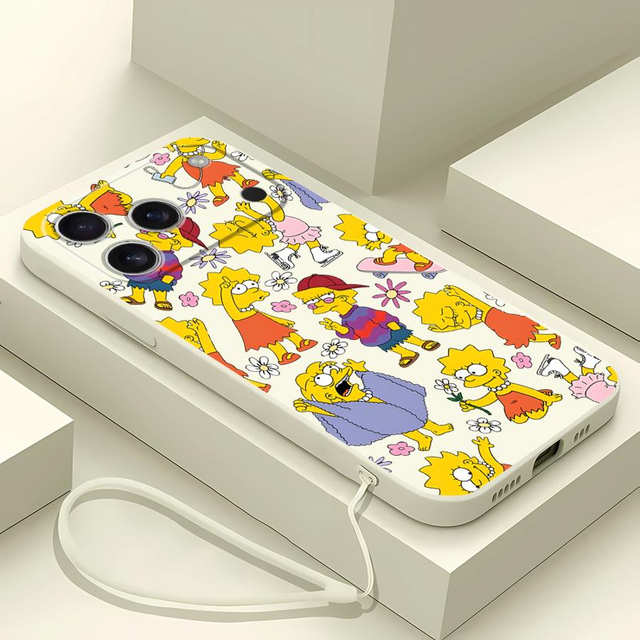 The Simpsons Lisa Case for App - Lanyard Anime Logo 评论和价格