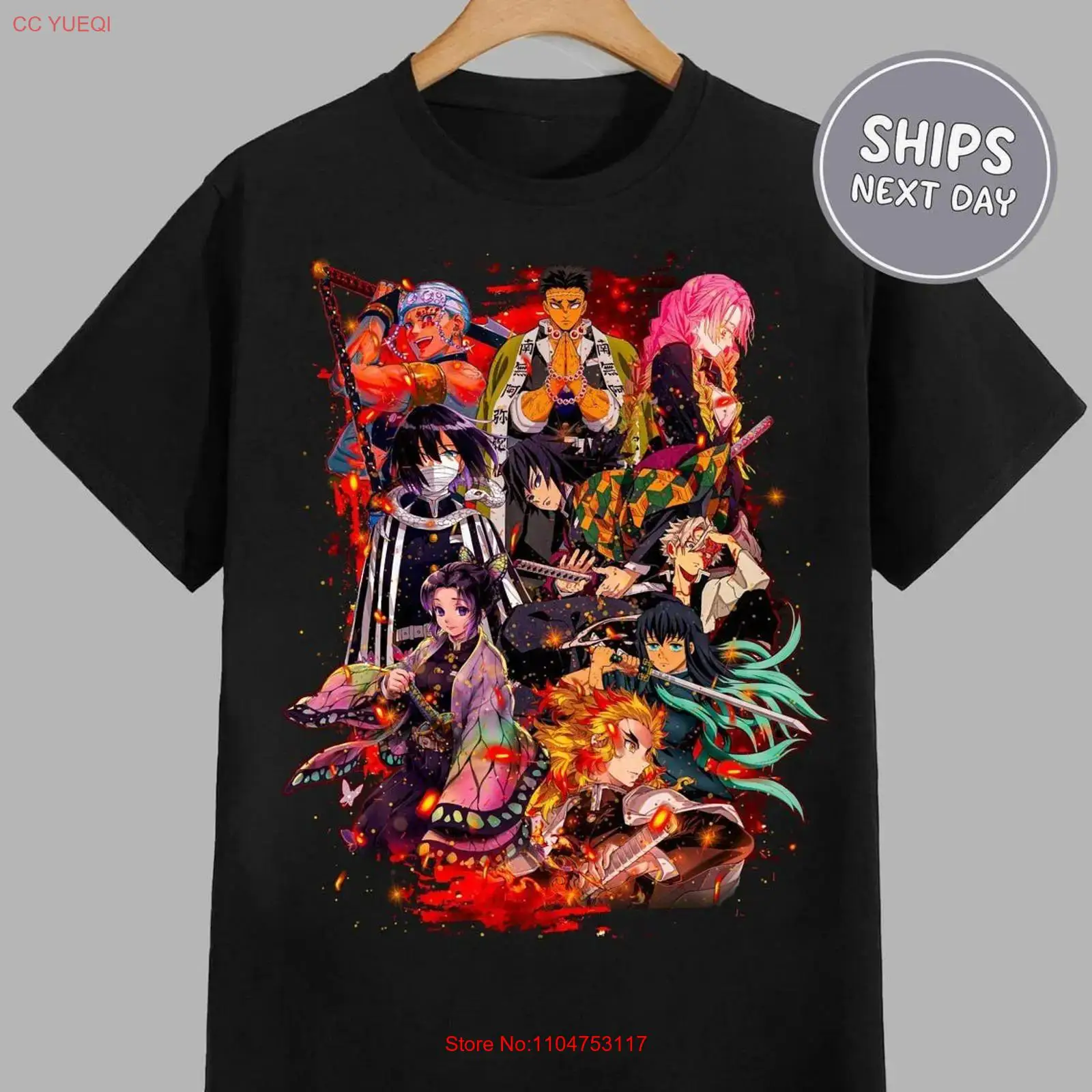 Demon Slay Anime T Shirt Slaye - Anime Themed Merchandise 评论和价格