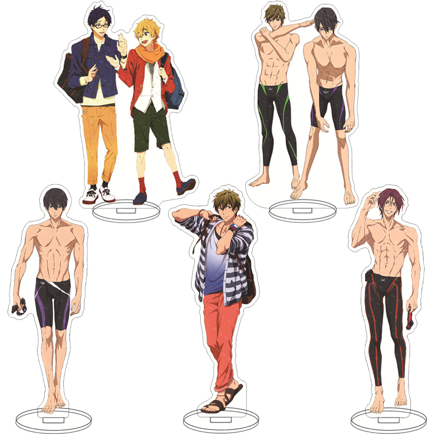 16CM Anime Acrylic Figure Free - Anime Character Merchandise 评论和价格