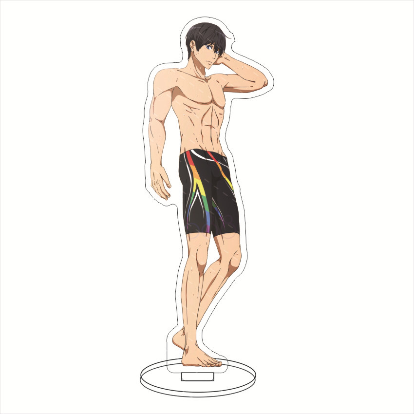 16CM Anime Acrylic Figure Free - Anime Character Merchandise 评论和价格