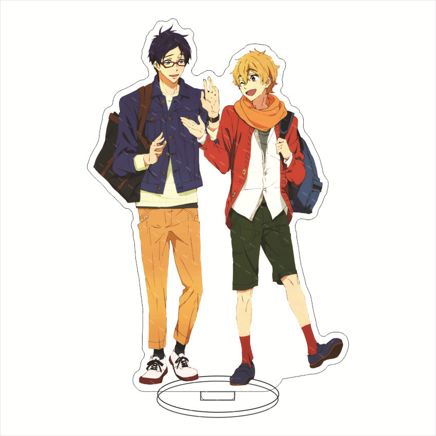 16CM Anime Acrylic Figure Free - Anime Character Merchandise 评论和价格