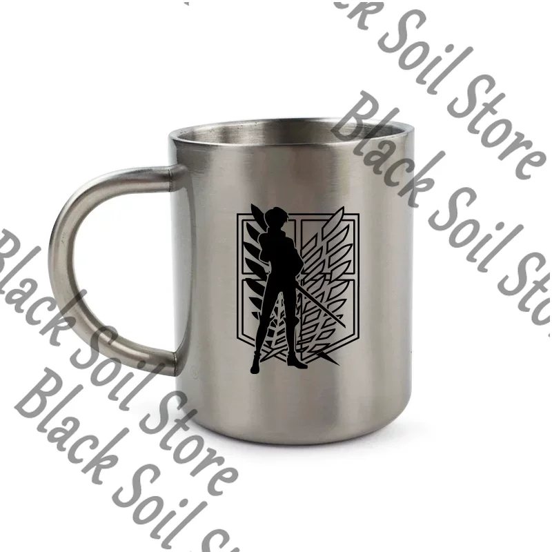 Anime Attack on Titan Levi Ack - Anime Merchandise Mugs 评论和价格