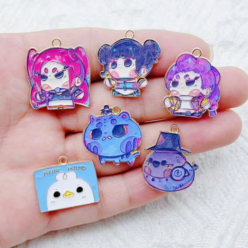 10pcs Cartoon Anime Pendant Oi - Anime Merchandise Accessories 评论和价格