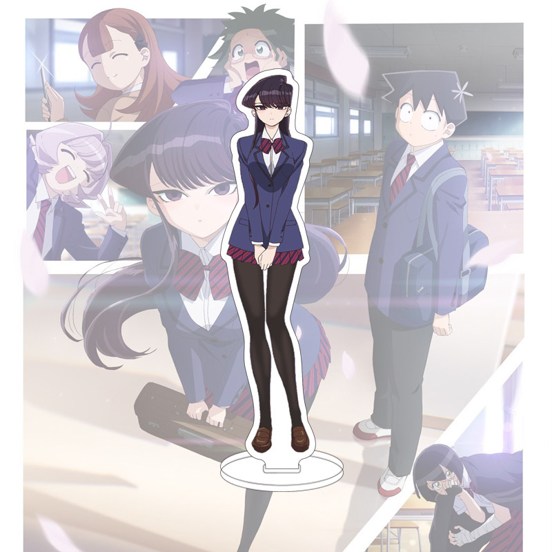 16CM Anime Komi Can't Communic - Acrylic Stand Figure 评论和价格