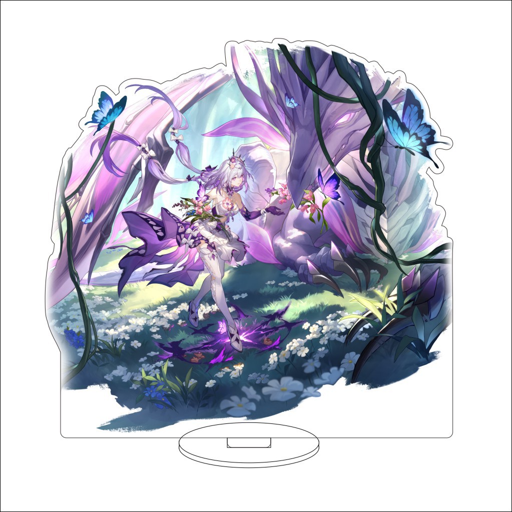 16CM Game Anime Honkai: Star R - Acrylic Stand Figure 评论和价格