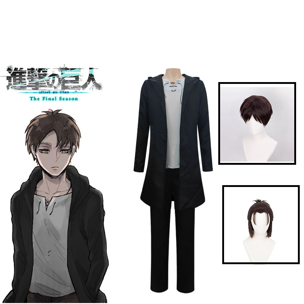 Eren Jaeger Cosplay Costume An - Anime Themed Merchandise 评论和价格