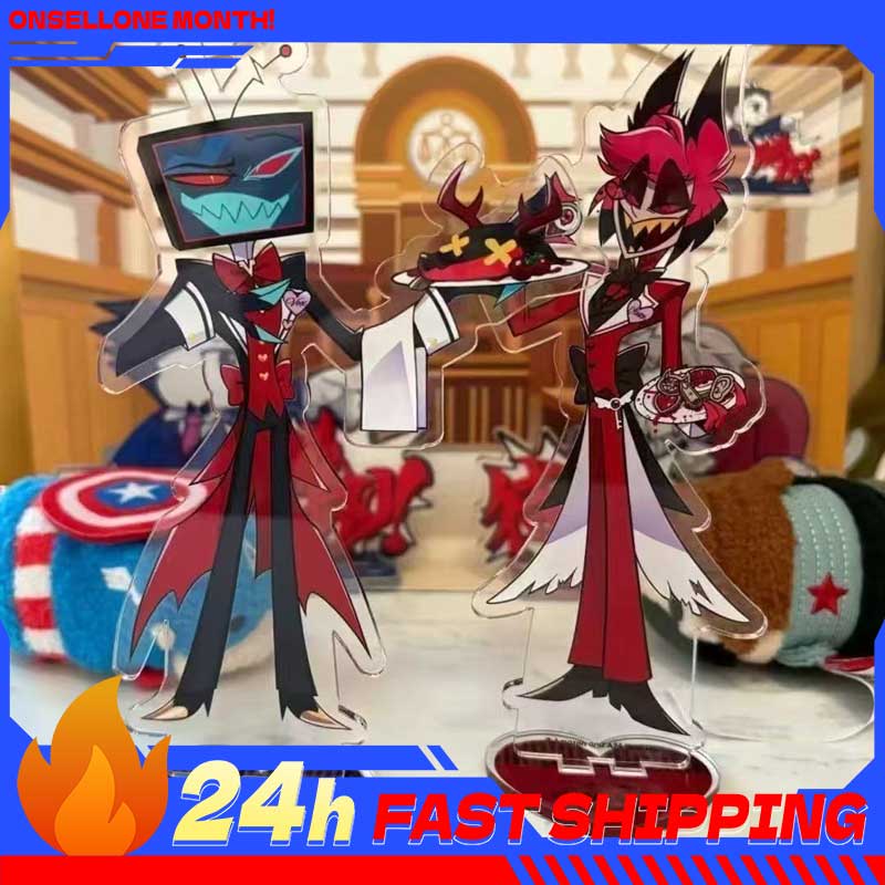 2pcs Hazbin Anime Peripherals  - Anime Character Merchandise 评论和价格