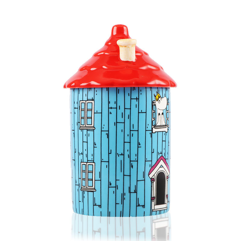 401-500ml Moomin House Ceramic - Anime Merchandise Mugs 评论和价格