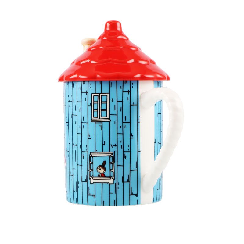 401-500ml Moomin House Ceramic - Anime Merchandise Mugs 评论和价格