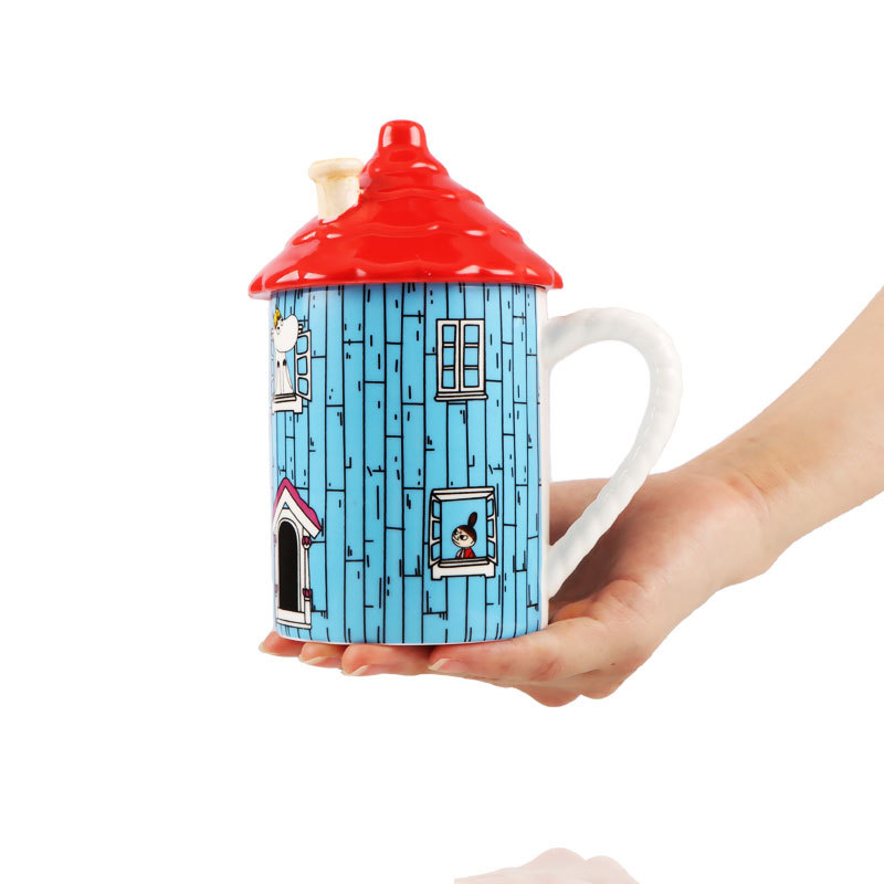 401-500ml Moomin House Ceramic - Anime Merchandise Mugs 评论和价格