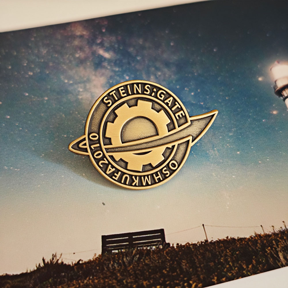 Steins;Gate Pin Anime Merchand - Anime Merchandise Logo 评论和价格