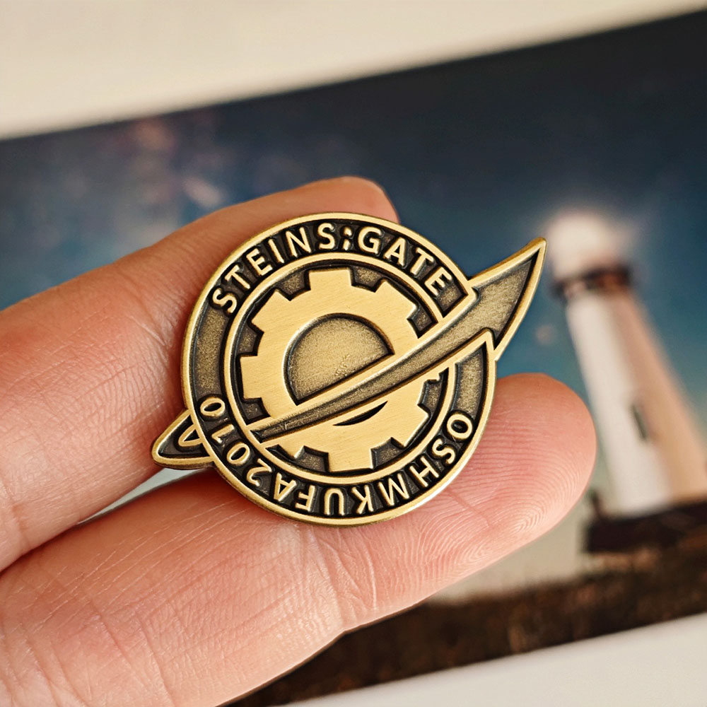 Steins;Gate Pin Anime Merchand - Anime Merchandise Logo 评论和价格