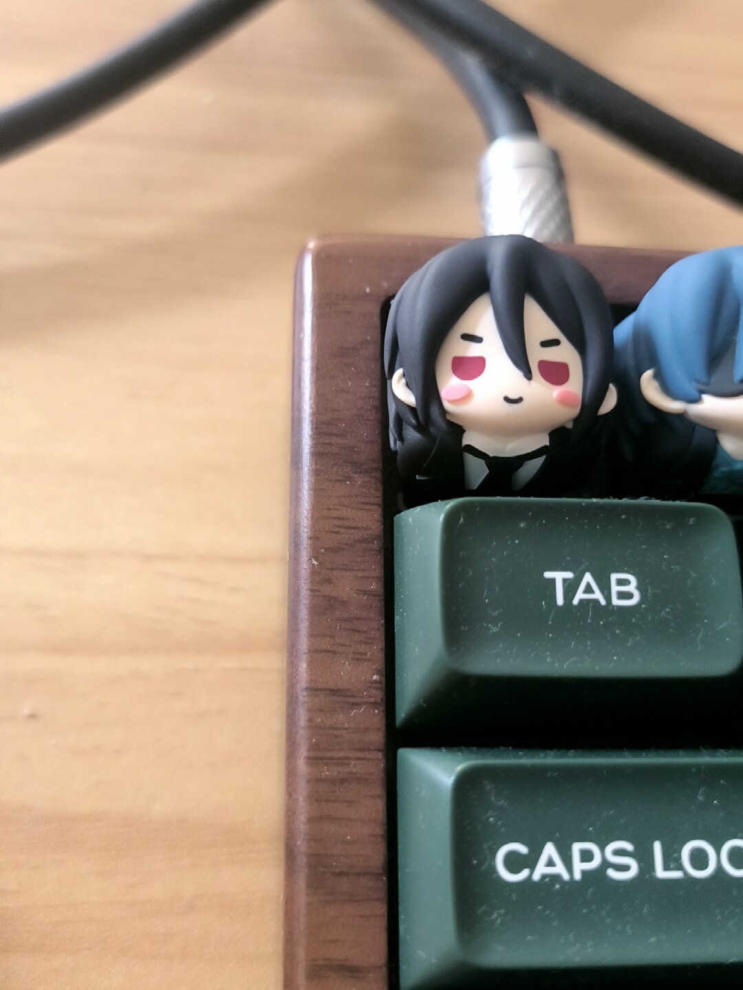 Kawaii Resin Keycap Anime Blac - Anime Fan Merchandise 评论和价格