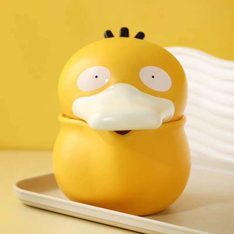 Creative Psyduck House Ceramic - Anime Merchandise Mugs 评论和价格
