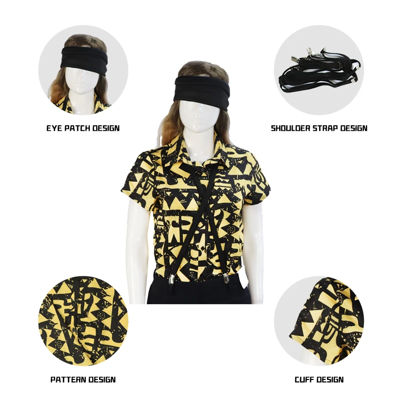 Eleven Yellow Shirt Belts Cosp - Anime Themed Merchandise 评论和价格