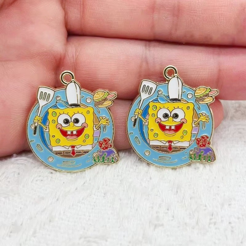 10pcs cartoon anime alloy oil  - Anime Merchandise Accessories 评论和价格