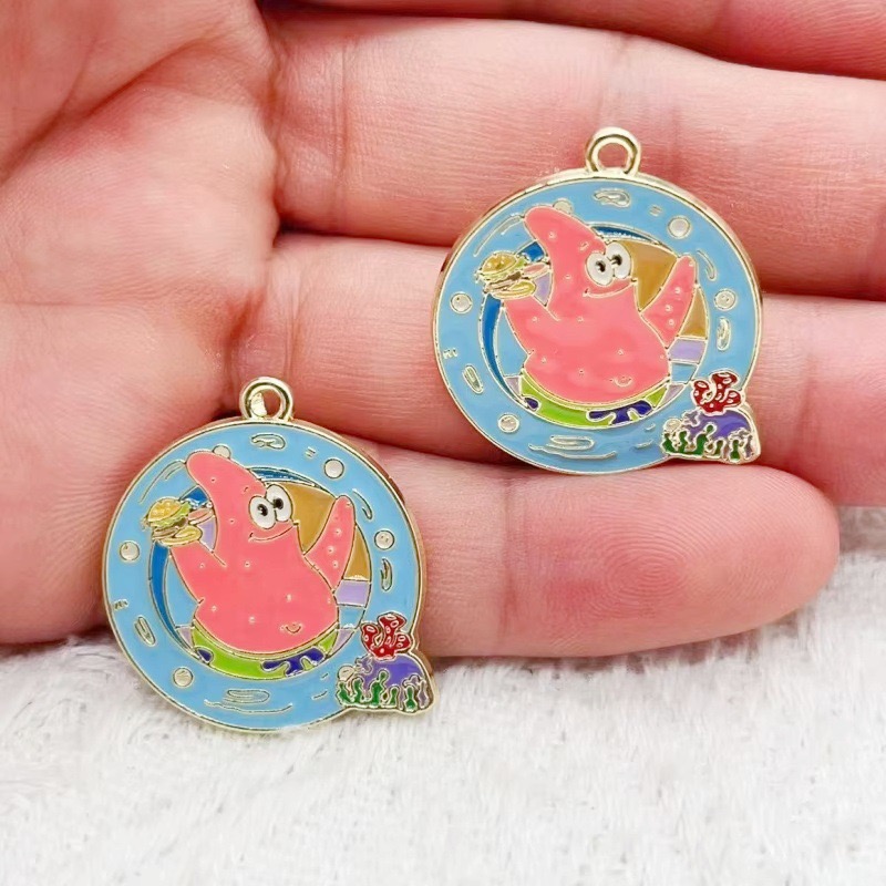 10pcs cartoon anime alloy oil  - Anime Merchandise Accessories 评论和价格