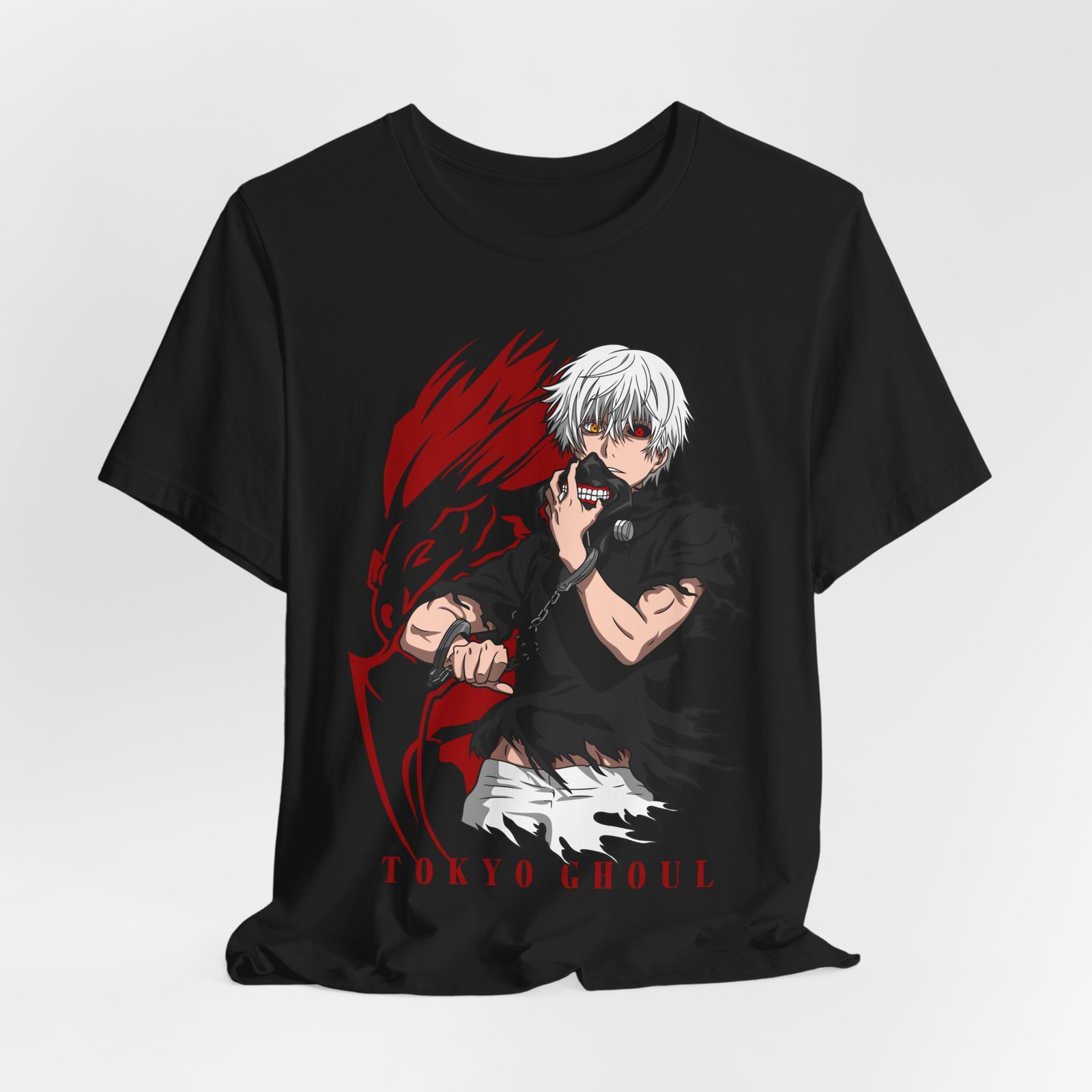 Tokyo Ghoul Anime Tee, Unisex  - Anime Merchandise Shirt 评论和价格