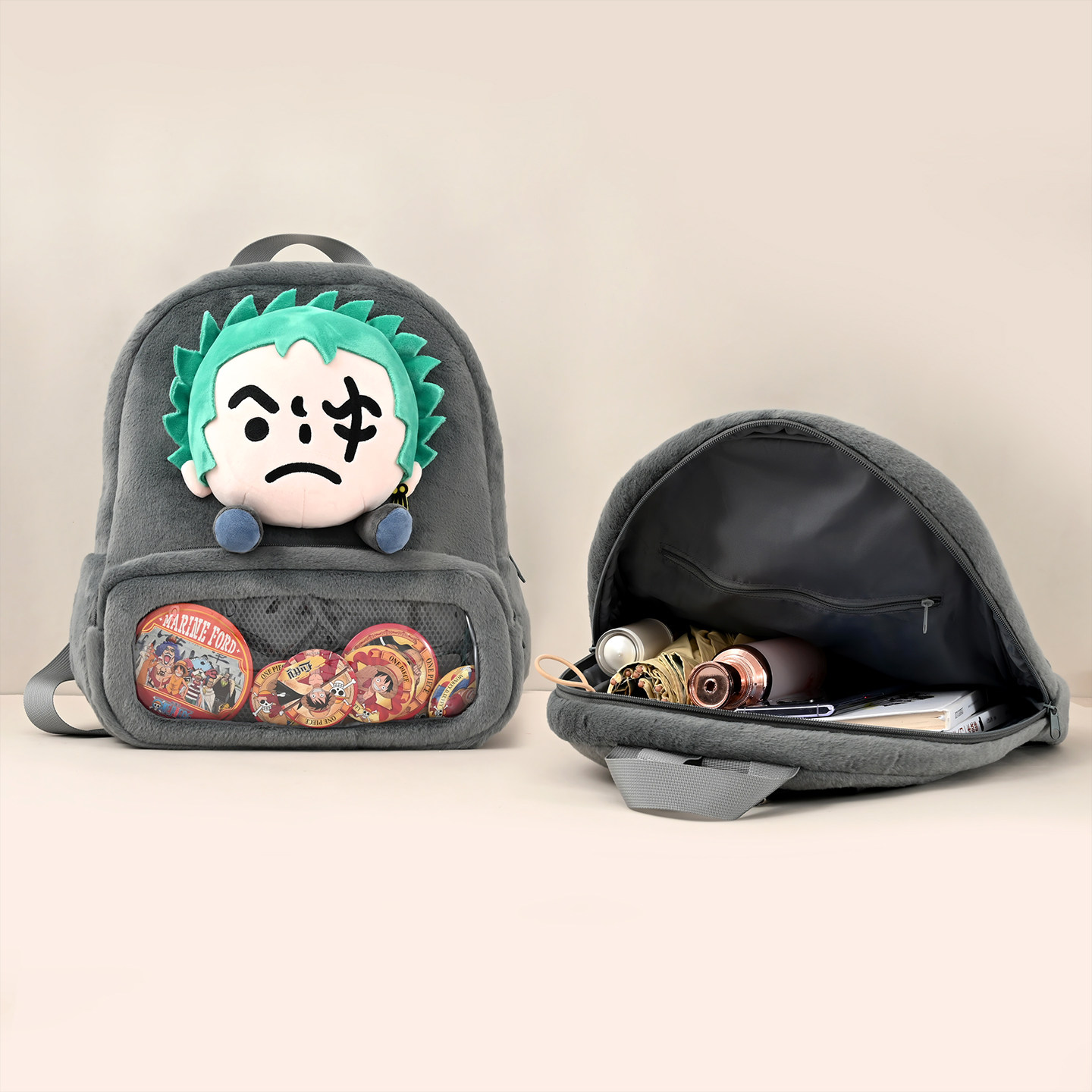 One Piece Backpack Cartoon Mon - Anime Merchandise From Japan 评论和价格