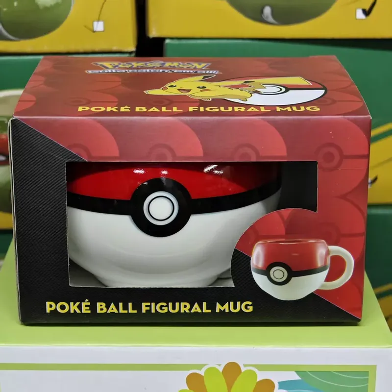 Pokemon Poke Ball Ceramic Coff - Anime Merchandise Mugs 评论和价格