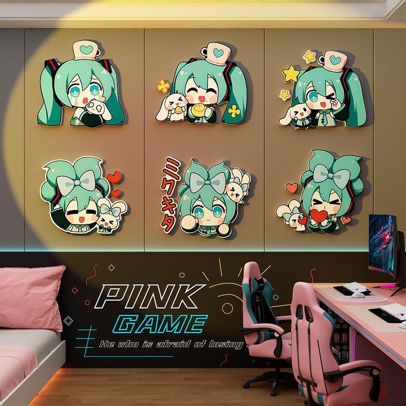 Kawaii Hatsune Miku Sticker Be - Anime Merchandise From Japan 评论和价格
